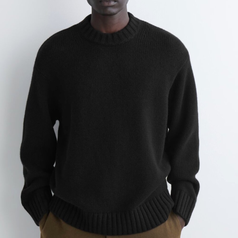 COS men’s chunky cashmere sweater - Picture 6 of 6